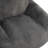 Indoor Bean Bag Chair, Gray Faux Fur