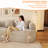 130'' Curved Sofa Compression Foam Couch-550217475-550217476-550217471
