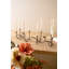 CANDELABRA EN FONTE AVEC OISEAUX