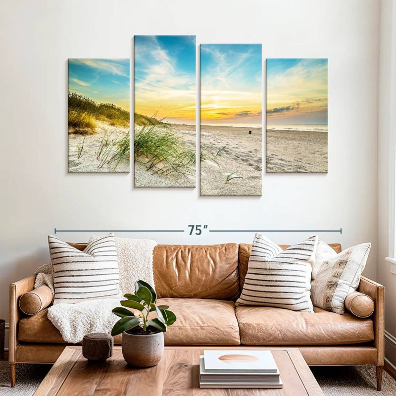 Dunes de sable polonaises, H 42 po x l 68 po