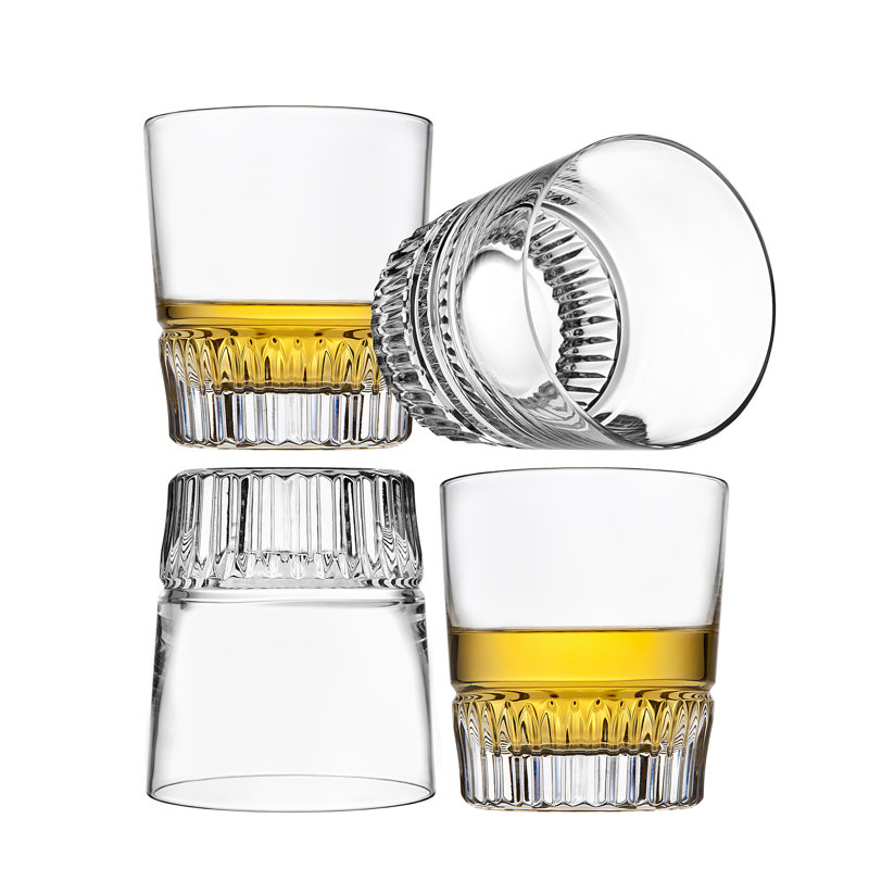 Verre 5,5 oz. mode à deux vieilleses. Latitude
