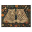 Gardiens du jardin folklorique - Affiche murale en bois de tigre blanc-304444798