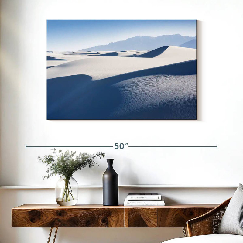 Désert de sable blanc d'Alvord, H 26 po x l 39 po