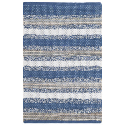 Monaca Hand Woven Cotton Striped Rug