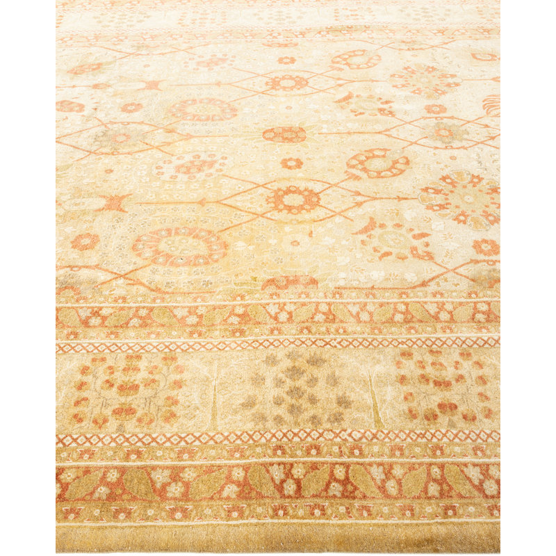 Tapis unique noué à la main Sangster de 8 pi 5 po x 10 pi 1 po Sangster