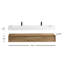 Ensemble de meuble-lavabo double mural 71 po Alysa-71095530