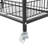 23.62In Retail Display Rack With Hooks And Wheels-1267291567-1267291565
