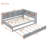 Wooden Full Daybed with Twin Trundle, Storage, and USB Charging-129748047-129748050