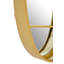 Alawna Metal Oval Mirror