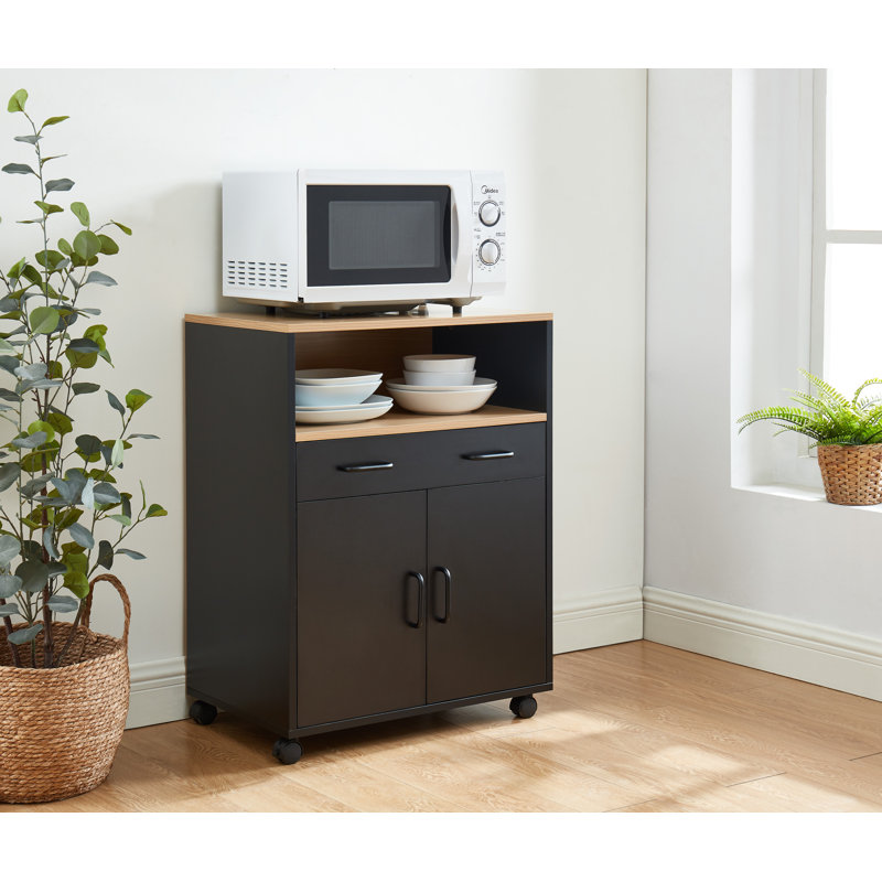 Jhelani Wood Bar Cart