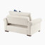 Chaise convertible en demi-fibre et en demi-lit 60,5 po Marlborough-133246567