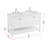 54 inch Double Bathroom Vanity-664649273
