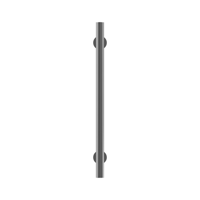 Poignée barre Radius, Chrome poli, 7.5625"
