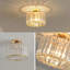 Addah Crystal Flush Mount