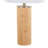 Cylinder Ash 27" Wood Table Lamp