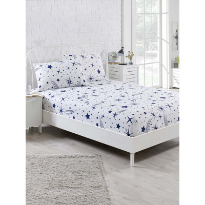 Ensemble de draps géométriques à densité de tissage 120 fils Bosley