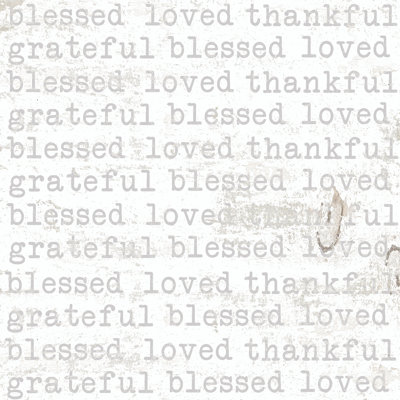 Blessed Background - Wrapped Canvas Print