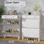 15 Pair Stackable Shoe Storage Cabinet-17015439