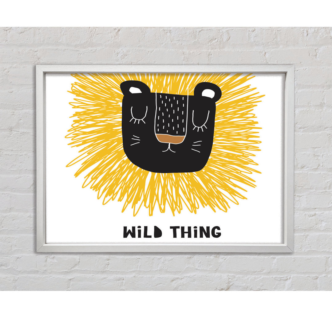 Wild Thing Lion - Druck