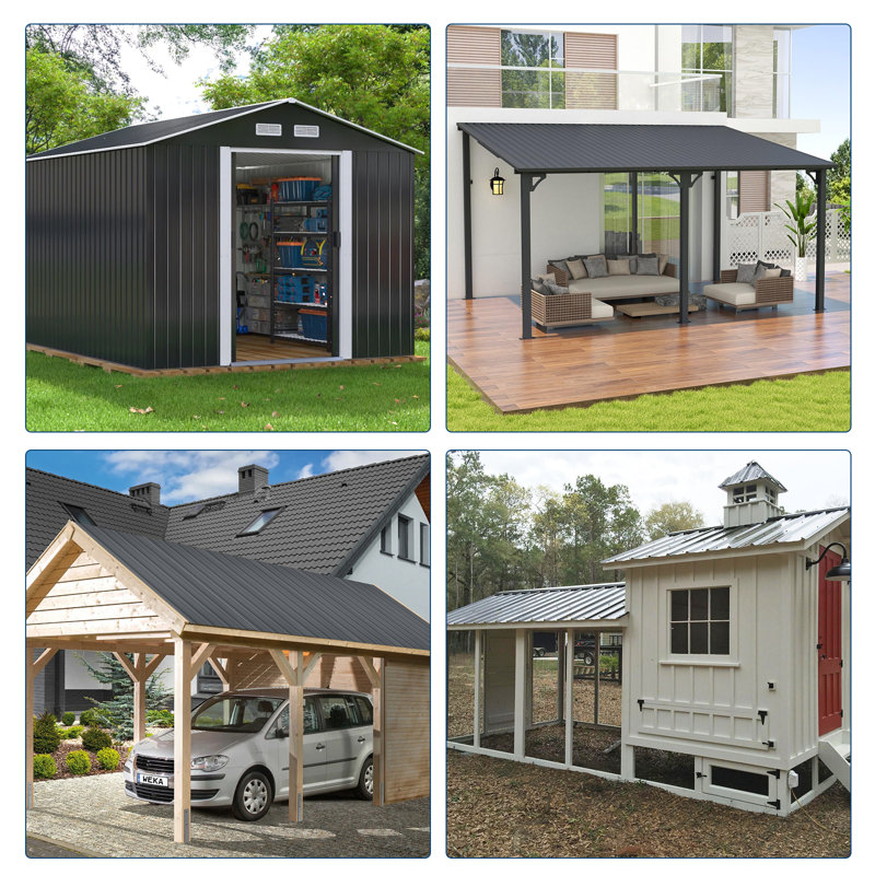Blue Elephant Galvanised Steel Roofing Kit