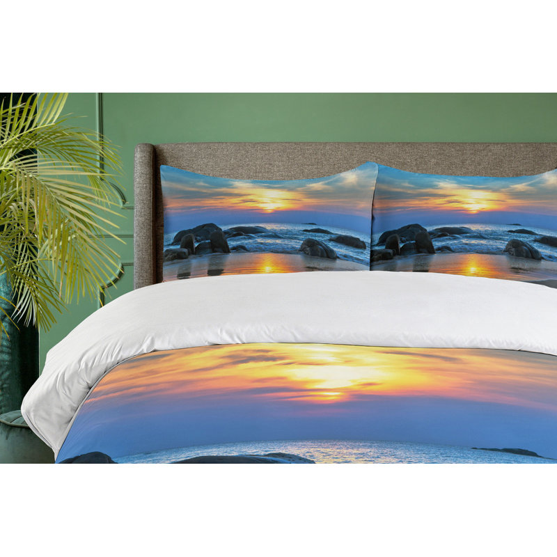 Coastal Polyester Duvet Cover