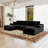 4 - Piece Corduroy Sectional-667607872-667607879