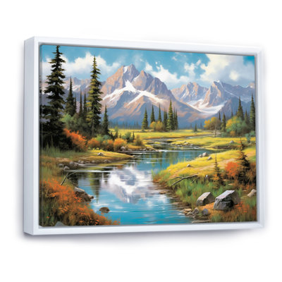 Colorado Mountain Senerity I - Colorado Framed Art