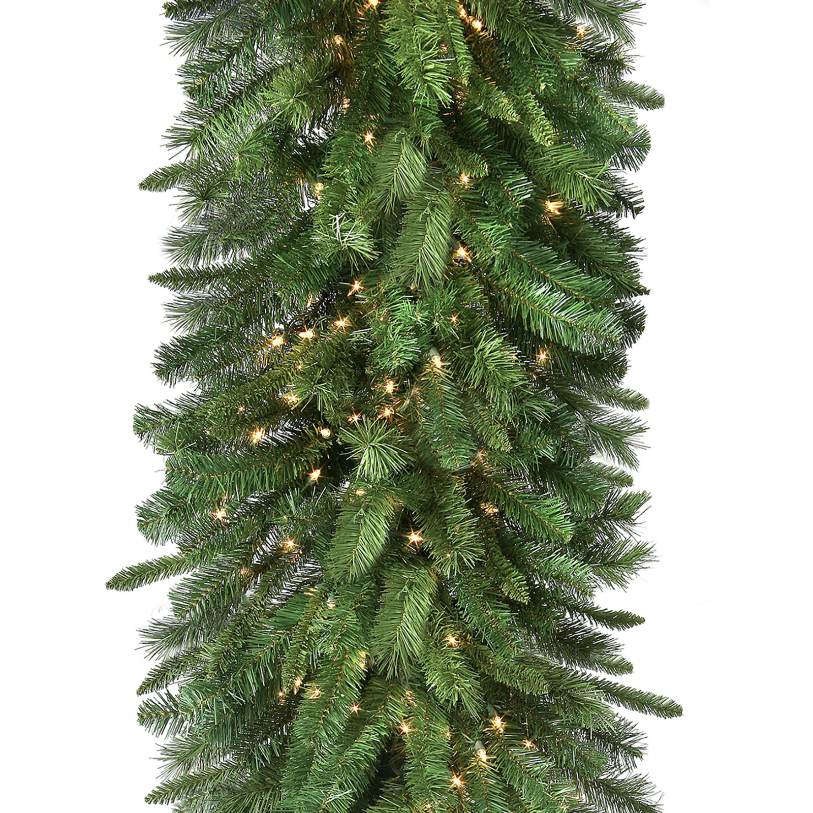 9'x24" LED New Zealand Pine Garland