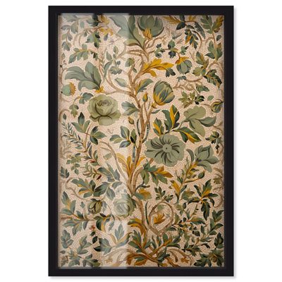 «Morris Garden», reproduction d'art avec boîte-cadre par Art Remedy