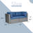 Rister 59'' Wide Wicker with Cushions-1535410301