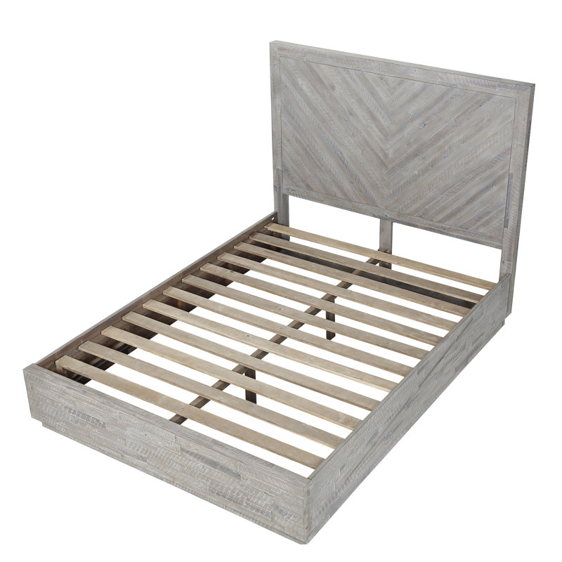 Lit standard en bois massif Cosimo, Grand