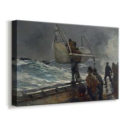 Signal of Distress-Winslow Homer-Toile tendue avec châssis-1890