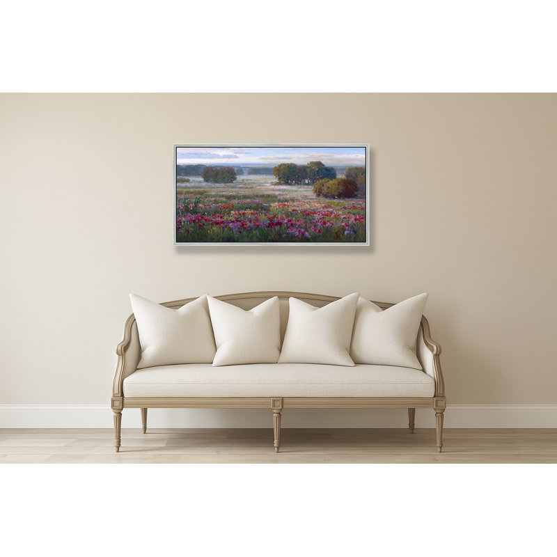 The Color Field Print, Silver, 29" H x 56" W