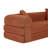 Compression Convertible Sofas, Corduroy Foam Modern Sleeper for Home