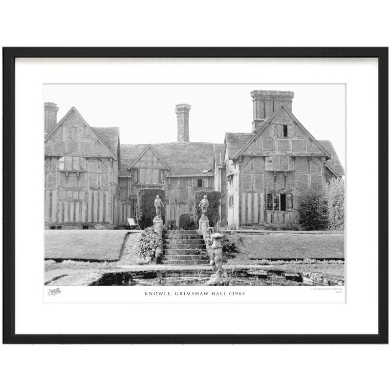 Knowle, Grimshaw Hall C1965 - Single Picture Frame Print, 60cm H x 80cm W x 2.3cm D