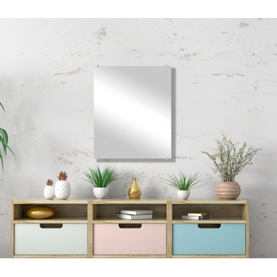Zarrea Flat Wall Mirror