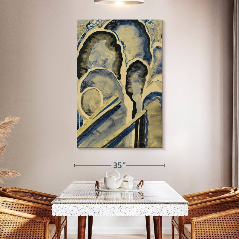 Avery Blue No. 1, 51" H x 34" W