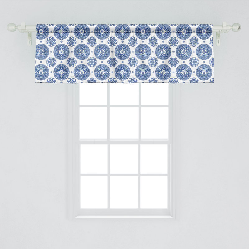 Ensemble de 2 cantonnières Ambesonne Paisley, L 54 po x L 12 po 