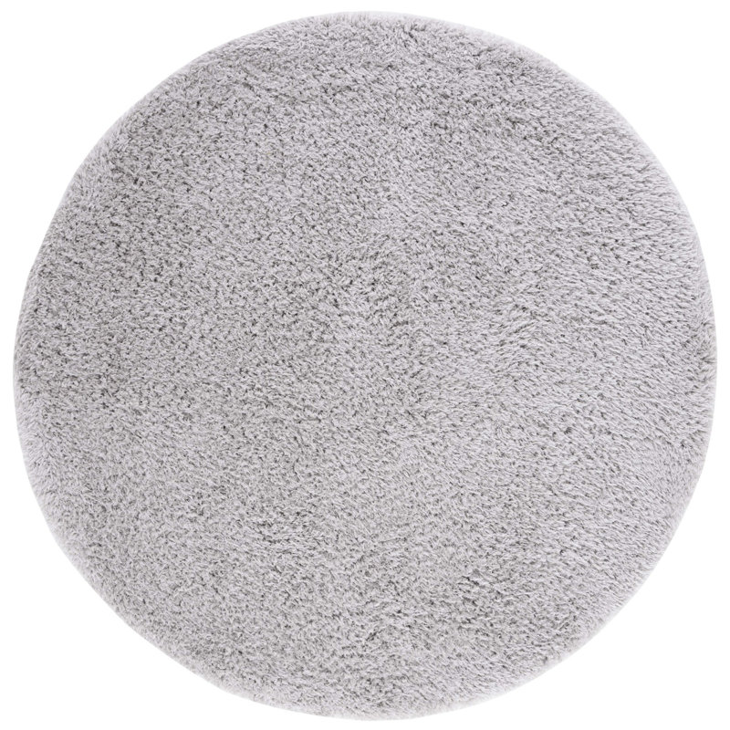 Tapis argenté Barto, Rond 6 pi 7 po