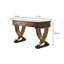 Bureau classique en bois d'hévéa massif-70693530