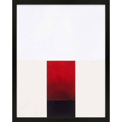 Tempo With Red 2 Print by Robert Kamnatnik