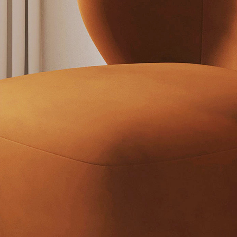 360° rotating silent chair, Orange