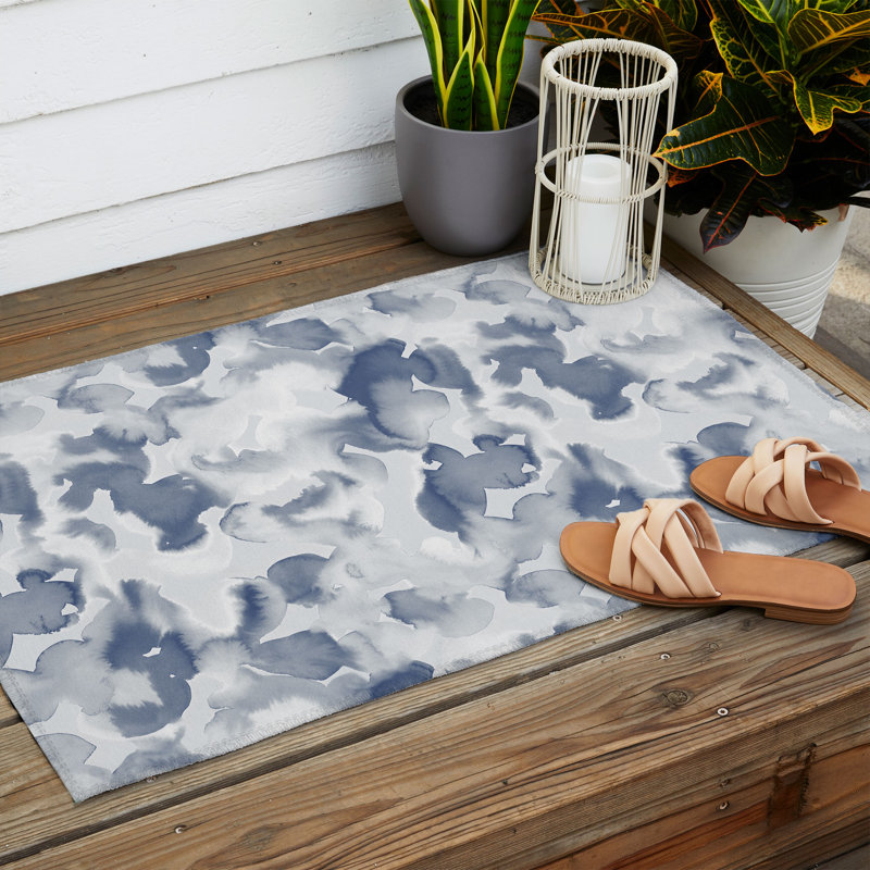 Abstract Rug, Rectangle 2' x 3'