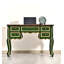 Bureau en bois massif avec tiroirs American Vintage