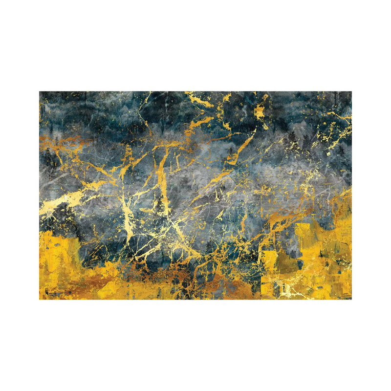 Nordic Fire Stone by Maximiliano Casal - Wrapped Canvas Gallery-Wrapped Canvas Giclée, 30.48 cm H x 45.72 cm W