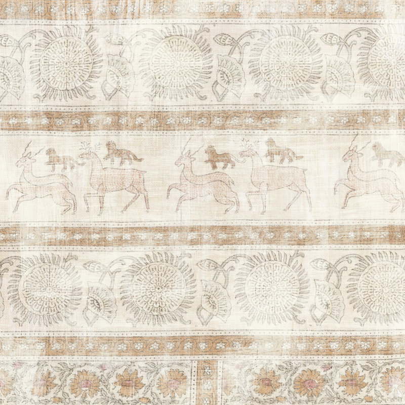 Textile animal II, H 20 po x l 20 po, Non, Toile tendue