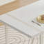 Ensemble de table de salle à manger en panneau de fibres à densité moyenne-738365047