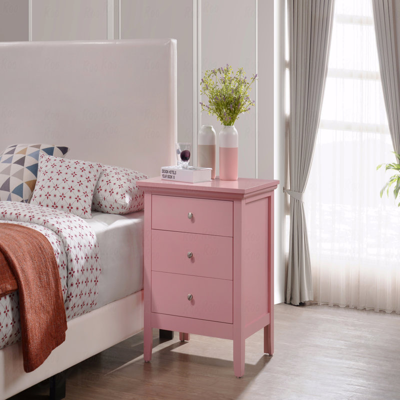Bedroom Nightstand With Ample Storage