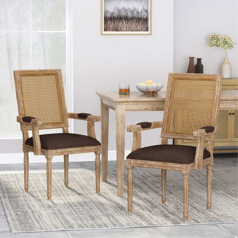 Dining Chair 2Pcs/Set, Natural, 2