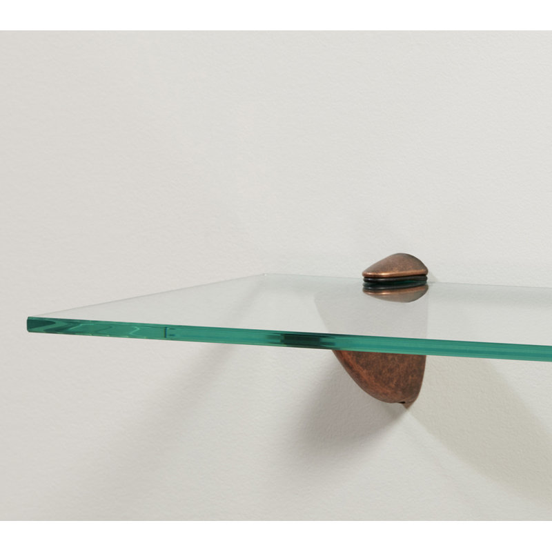 Capri 8X24 Frosted Shelf Kit With Pelican, Copper